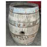WOOD BEER KEG - ERIE BREWING CO.