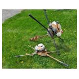 2 GAS POWERED HOLE AUGERS