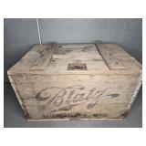 BLATZ BEER / MILWAUKEE WIS. WOOD CRATE