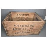 STANDARD BREWING COMPANY / YE OLD ALE WOOD CRATE