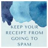 DIDNï¿½T GET YOUR EMAILED RECEIPT? WE CONTACT YOU B.