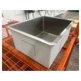 HANDCRAFTED STAINLESS STEEL SINGLE BASIN SINK