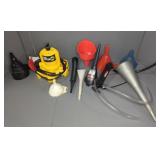 WAYNE WATER BUG SUBMERSIBLE PUMP, (8) FUNNELS