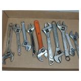 LOT OF CRESCENT WRENCHES