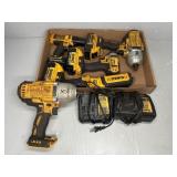 DEWALT CORDLESS DRILLS, IMPACTS, LIGHT