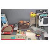 ASSORTED SANDING BELTS/PAPER