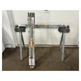 DEWALT FOLDING SAW HORSES (2)