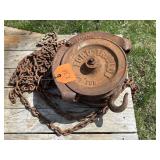 FORD TRIBLO 1/2 TON CHAIN HOIST