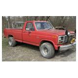1985 FORD F150 PICK UP TRUCK