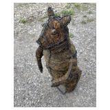 STANDING BEAR TOPIARY WITH MOSS