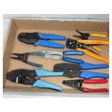 VARIOUS DIFFERENT HAND WIRE STRIPPERS