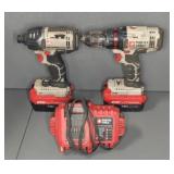 PORTER-CABLE DRILL SET