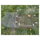 2 SMALL RABBIT CAGES
