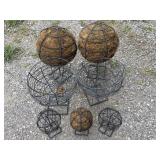 7 SPHERE TOPIARIES