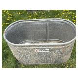 FARM & COUNTRY GALVENIZED WATER BIN