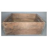 AMERICAN BREWING CO. WOOD CRATE