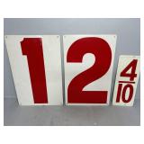 (3) GAS PRICE DIGIT SIGNS