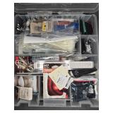 HARDWARE AND ASSORTED FASTNERS IN TOTE