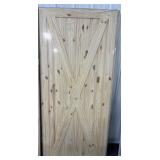 INTERIOR KNOTTY PINE BARN DOOR 37