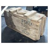 1953 WOODEN TOOL BOX