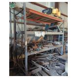 PALLET RACKING W/ 2 UPRIGHTS 3 SHELVING SECTIONS