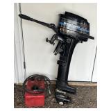 MERCURY 4.5 HP BOAT MOTOR W/ GAS TANK