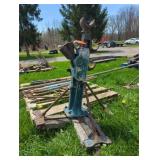 SIMPLEX A1029 ALUMINUM RAILROAD JACK W/ STABLIZERS