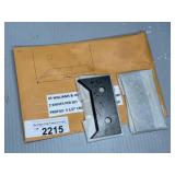 WILLIAMS & HUSSEY MOULDING KNIVES - CROWN BACK