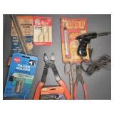 SOLDERING GUN AND SUPPLIES