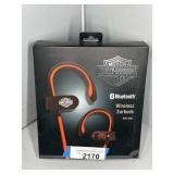 HARLEY DAVIDSON BLUETOOTH WIRELESS EARBUDS
