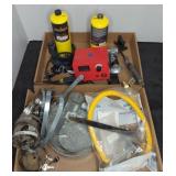 HOSE CLAMPS, GAS HOSE, & PROPANE TORCH