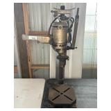 1"  ELECTRIC DRILL ON STAND - WORKING ORDER