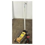 3 TON FLOOR JACK AND JACK STAND