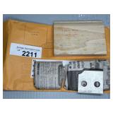 WILLIAMS & HUSSEY MOULDING KNIVES - COLONIAL BASE
