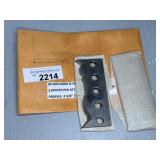 WILLIAMS & HUSSEY MOULDING KNIVES - CROWN FACE
