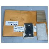WILLIAMS & HUSSEY MOULDING KNIVES - CROWN FACE