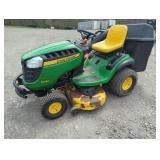 2012 JOHN DEERE D130 LAWNMOWER W/ 42" DECK