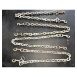 4 -40"CHAINS , WITH SWIVEL HOOKS ON ENDS