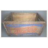 PEPSI-COLA WOOD BEVERAGE CRATE