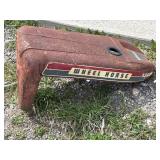 WHEEL HORSE LAWNMOWER HOOD W/ GRILL & EXHAUST HOLE