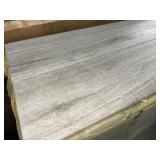 CHALET GREIGE WOOD LOOK PORCELAIN TILE 8"X36"