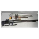 LOT OF (8) CLAMPS