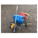 CUB CADET TRIMMER W/ 2 GAS CANS
