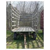 16FT. L X 8FT. W X 8FT. T HAY WAGON