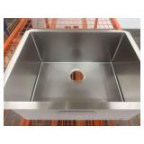 23"X18"X10" STAINLESS STEEL SINGLE BASIN SINK
