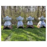 (4) BARN VENTILATION CUPOLAS
