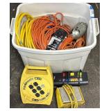 EXTENSION CORDS, POWER STRIPS