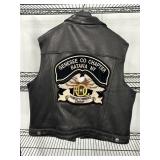 FOX CREEK LEATHER HARLEY VEST
