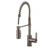 BRONZE COMMERCIAL STYLE PULL-DOWN KITCHEN FAUCET