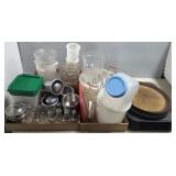 FOOD SERVICE ASSORTMENT - TRAYS, BOTTLES, TUBS
